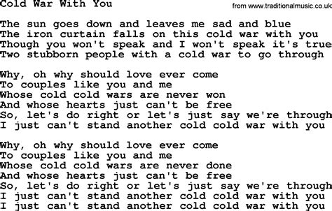 Cold as you song lyrics - Aug 11, 2022 · Cold as You Lyrics by Taylor Swift from the Taylor Swift album - including song video, artist biography, translations and more: You have a way of coming easily to me And when you take, you take the very best of me So I start a fight 'cause I nee… 